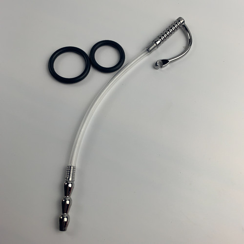 Male hollow penis plug dilator - hollow,