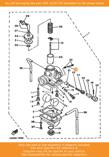 Yamaha ring 354 14147 - yamaha, 354-14147-00