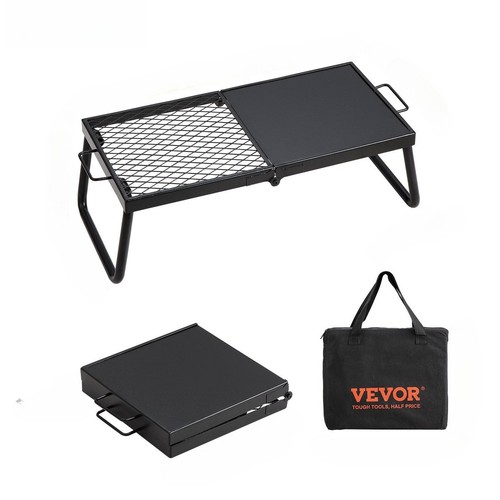 Folding campfire grill - folding,