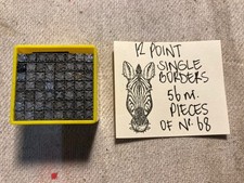 12 POINT LETTERPRESS Nr 68