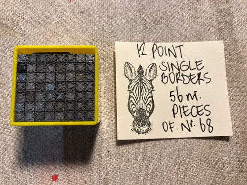 Point letterpress 68 - 12,