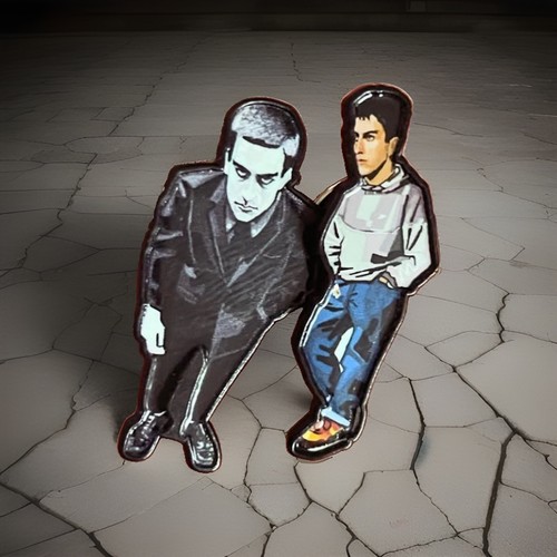 Terry hall pin badges - pin, guy