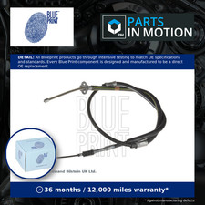 Handbrake Cable fits TOYOTA STARLET EP91 1.3 Rear Right 96 to 99 4E-FE Quality