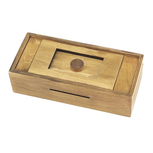 Magic wooden puzzle box - puzzle, with