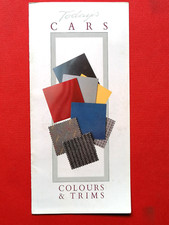 1988-89 AUSTIN ROVER COLOURS &