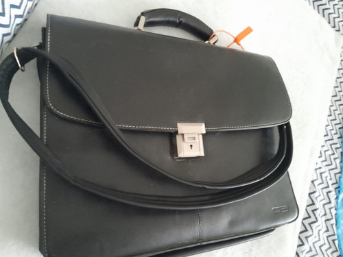 Pierre cardin black leather - pierre,