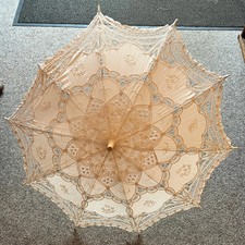 Vintage Lace Parasol Victorian