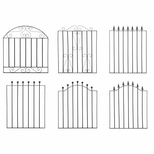 Pedestrian garden gate - garden,