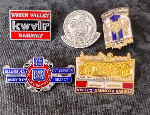 Metal railway badges have - have, 5