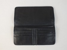 Tula Black leather Card Wallet