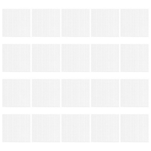 20pcs plastic mesh canvas - 20pcs,