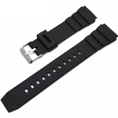 Black rubber silicone diver - black,