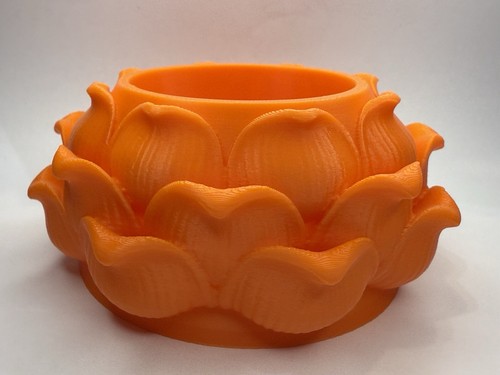 Flower shaped small orange - flower,
