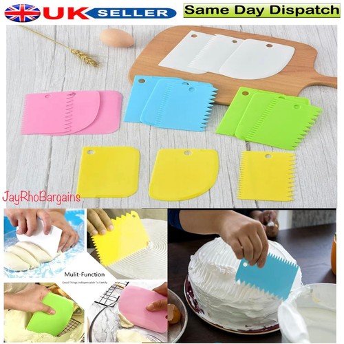 Pcs plastic cake scraper - pcs,