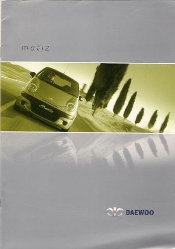 Daewoo matiz 2001 market - daewoo,