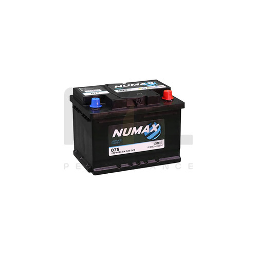 Numax 075 car battery - 075,