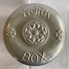 Antique Aluminium Work Box