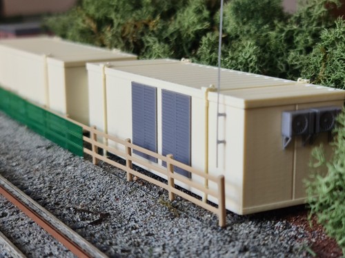 Model railway utility - railway, portable