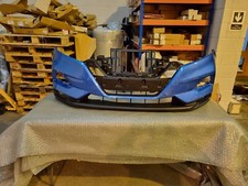 FRONT BUMPER FOR NISSAN QASHQAI 2017- 2021 PAINTED RCA VIVID BLUE