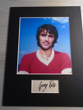George Best Genuine Signed Authentic Autograph - UACC / AFTAL.