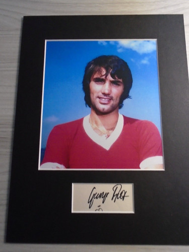 George best genuine - genuine, signed
