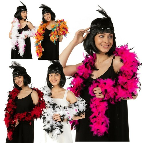 Feather boa garland fancy - feather,