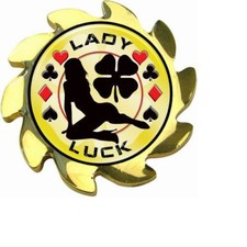 Poker Coin Card Guard Protector - Brand New - Spinner Designs!