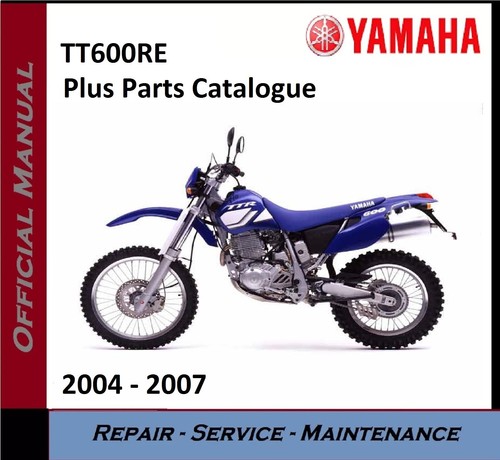 Yamaha tt600re tt600 2004 - re,