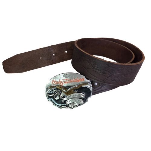 Harley davidson belt - harley-davidson, buckle