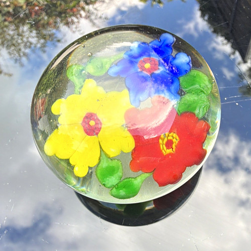 Unmarked multicolour floral - unmarked,