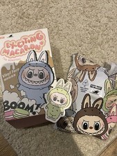 AUTHENTIC POP MART Labubu The Monsters Exciting Macaron GREEN GRAPE  sealed bag!