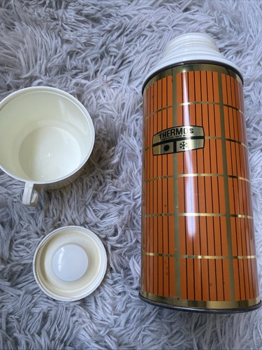 Vintage thermos vacuum flask - thermos,