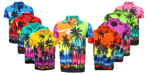 Mens hawaiian shirt stag - shirt,