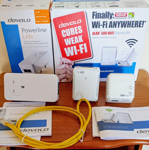 Devolo dlan 500 wifi - wifi, starter