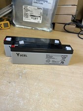 YUCEL Y2.1-12 12V 2.1Ah Rechargeable Lead Battery X 2