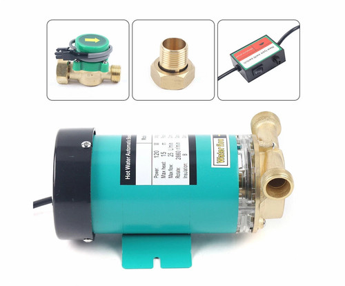 Hot water pressure pump shower - pressure,