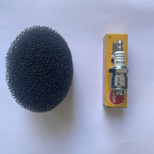 Qualcast 35s/14s/43s/17s Air filter and Spark plug kit Tecumseh- Lawnmower parts