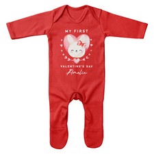 Custom My 1st Valentine Romper