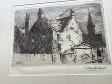 GLASGOW ETCHING of PROVAND's