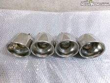 Nissan R35 GT-R VR38DETT Genuine Exhaust Tail End Tips Set of 4 Japan