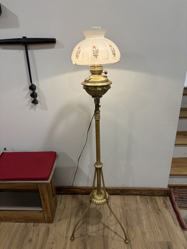 Antique victorian oil brass - antique,