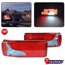 2pcs 12V 120 LED Rear Tail