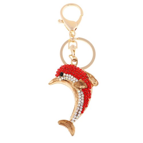 Crystal novelty animal key - crystal, bag