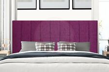 Aero Panel Chenille Fabric Headboards For Divan Beds