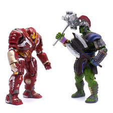 2PCS Marvel Thor:Ragnarok Hulk Iron Man Hulkbuster 7.18'' PVC Action Figure Toys
