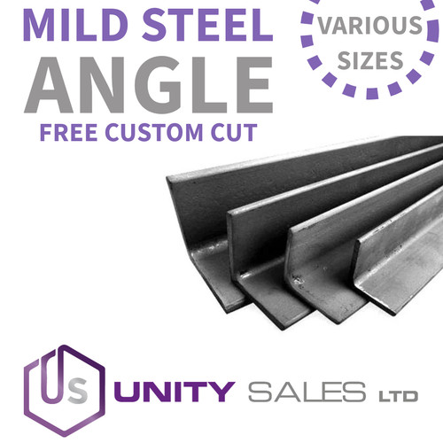 Mild steel angle various - mild,