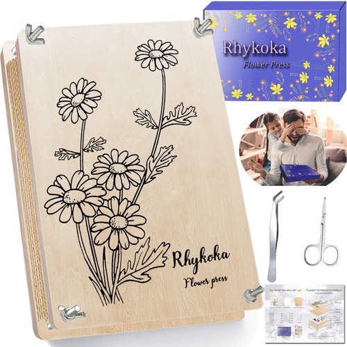 Large flower press kit - kit, for