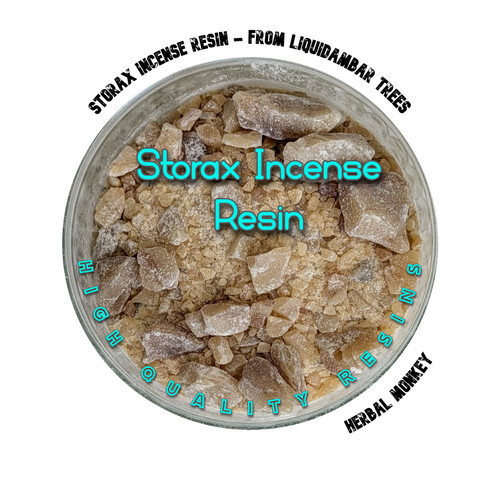 Natural storax resin incense - resin,