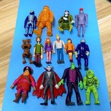 5'' Scooby Doo Crew Mates Fred Shaggy Wolfman Dracula Knight Villains Figures