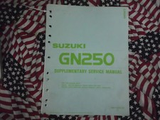 1988 Suzuki Motorcycle GN250